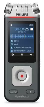 Диктофон Philips DVT7110/00 8Gb, серебристый