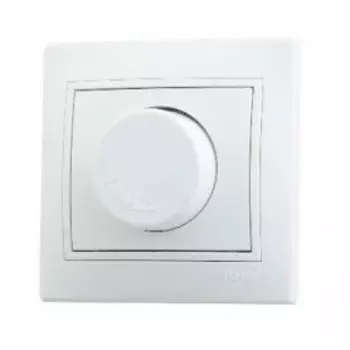 Диммер LEZARD Mira 701-0202-115, 1кл., скрытый монтаж, в сборе, белый (701-0202-115)