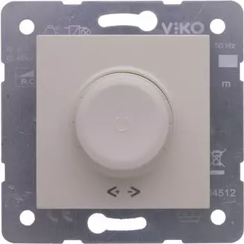 Диммер Panasonic Karre Plus & Arkedia Slim, 1кл., скрытый монтаж, механизм без накладки и рамки, бежевый (wktt05282bg-ru)