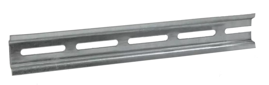 DIN-рейка IEK, 60см перфорированная, оцинкованная сталь (YDN10-0060)