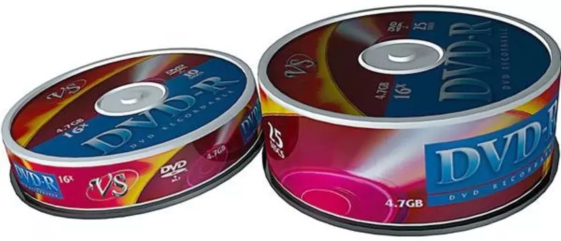 Диск VS DVD-R, 4.7Gb, 16x, Shrink, 10 шт (VSDVDRS1001)