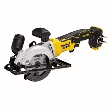 Дисковая пила DeWALT DCS571N, 4500 об/мин, диаметр диска 11.5 см, аккумуляторная Li-Ion 18 В, поставляется без аккумуляторов и зарядного устройства (DCS571N-XJ)