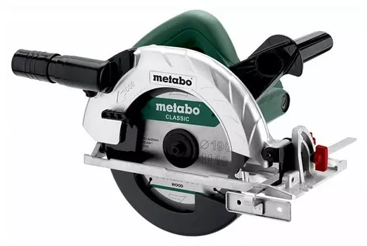 Дисковая пила Metabo KS 190, 1050Вт, 5800 об/мин, диаметр диска 190мм (602364000)