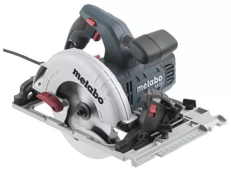 Дисковая пила Metabo KS 55 FS, 1200Вт, 5600 об/мин, диаметр диска 160мм, пластиковый кейс (600955500)