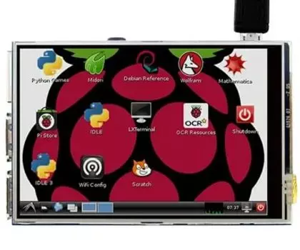 Дисплей ACD Waveshare для Raspberry Pi3, 3.5" 480x320 IPS Touch (RA332)