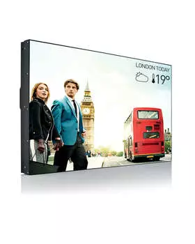 Дисплей для видеостен 49" Philips 49BDL2005X, 1080p Full HD, 450кд/м2, Rj-45, HDMI, DVI, VGA, DisplayPort, USB, черный (49BDL2005X)