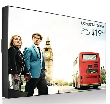 Дисплей для видеостен 55" Philips 55BDL4007X, FullHD, 1920x1080, 700кд/м2, Rj-45, HDMI, DVI, VGA, DisplayPort, USB, черный (55BDL4007X/00)