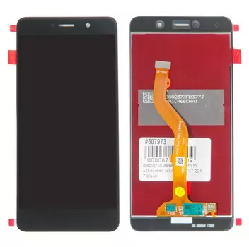Дисплей, матрица и тачскрин для Huawei Y7 2017, черный (607973)