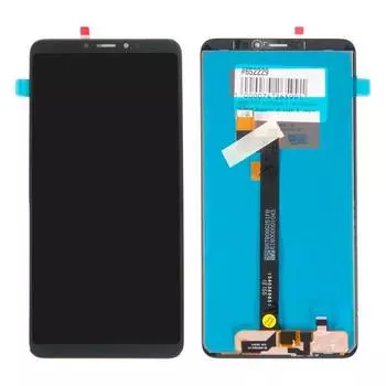 Дисплей в сборе с тачскрином для Xiaomi Mi Max 3, черный (652229)