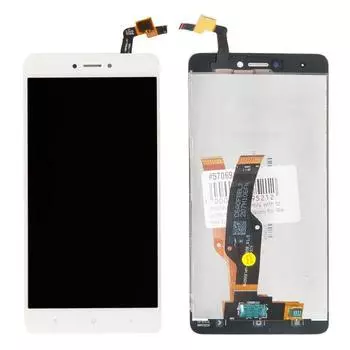 Дисплей в сборе с тачскрином для Xiaomi Redmi Note 4X, белый (570691)