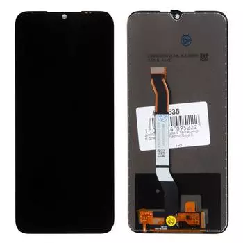 Дисплей в сборе с тачскрином для Xiaomi Redmi Note 8, черный HQ (910535)