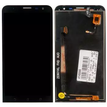 Дисплей в сборе с тачскрином (модуль) для Asus ZenFone 2 Laser (ZE601KL), черный (745566)