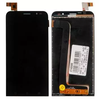 Дисплей в сборе с тачскрином (модуль) для Asus ZenFone Go (ZB552KL), черный (745588)