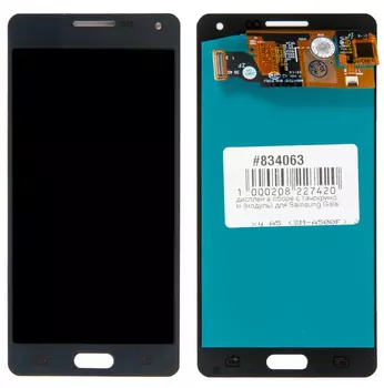 Дисплей в сборе с тачскрином (модуль) для Samsung Galaxy A5 (SM-A500F) 2015 OLED, синий (A500F) (834063)