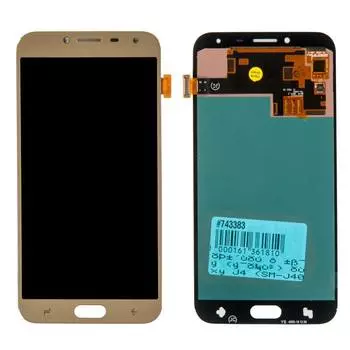 Дисплей в сборе с тачскрином (модуль) для Samsung Galaxy J4 (SM-J400F) 2018, золотой, OLED (743383)