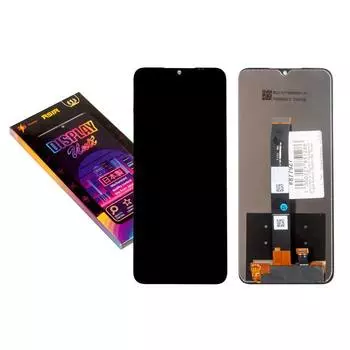 Дисплей в сборе с тачскрином ZeepDeep для Xiaomi Redmi 9A, Redmi 9C, черный (877927)