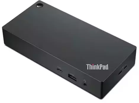 Док-станция Lenovo Universal USB-C Dock, USB Type-C, черный (40AY0090AU)
