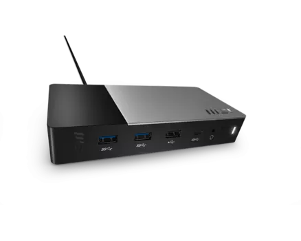 Док-станция MSI USB-C Docking Station Gen 2, 3840x2160 (4K), USB Type-C, серый/черный (957-1P151E-023)