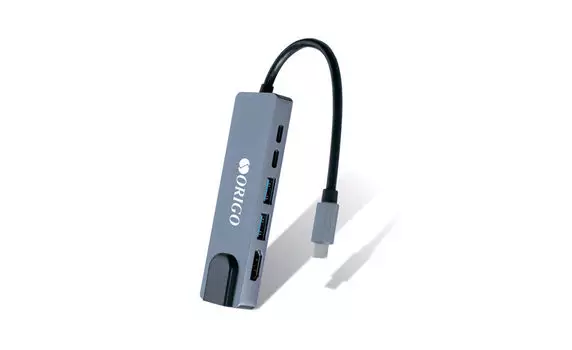 Док-станция Origo OU3340NPD, 3840x2160 (4K), USB Type-C, серебристый (OU3340NPD/A1A)