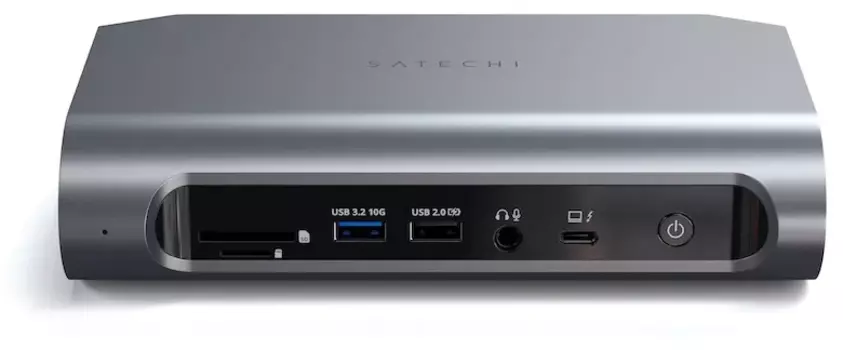 Док-станция Satechi Thunderbolt 4 Multimedia Pro Dock, Thunderbolt 4/USB-C, серый (ST-DT4PMM-EU)