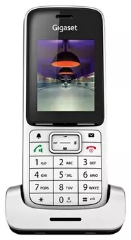 Дополнительная трубка Gigaset SL450HX (для SL450), серебристый