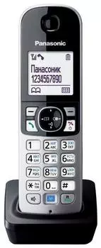Дополнительная трубка Panasonic KX-TGA681, DECT, АОН, черный