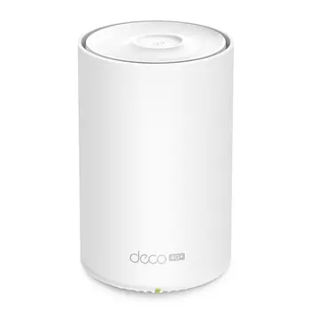Дополнительный модуль Mesh TP-LINK Deco X50-4G, 802.11a/b/g/n/ac/ax, 2.4/5ГГц, до 2976 Мбит/с, LAN 2x1Гбит/с, WAN 1x1 Гбит/с, внутренних антенн: 2