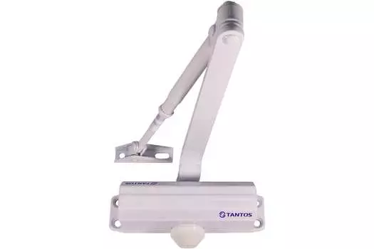 Доводчик 4 класс верхний монтаж, двери до 100кг 1100мм, -45°C - +60°С, белый, TANTOS TS-DC085 Freeze (00-00079636)