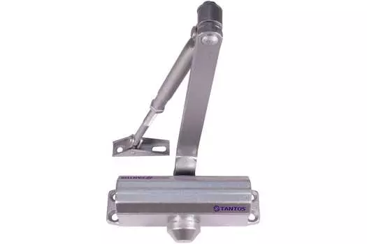 Доводчик 4 класс верхний монтаж, двери до 100кг 1100мм, -35С - +60С, серебристый, TANTOS TS-DC085 (00-00034171)