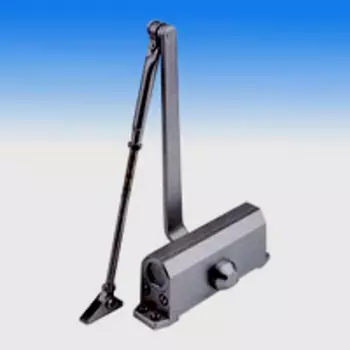 Доводчик рычажная тяга, двери до 100кг 1200мм, -35С - +40С, серый, GlassFurnitura GF-603 (07) (00034194)