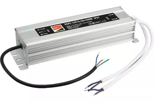 Драйвер JazzWay BSPS LED, влагозащищенный IP67, серебристый (1016348A)