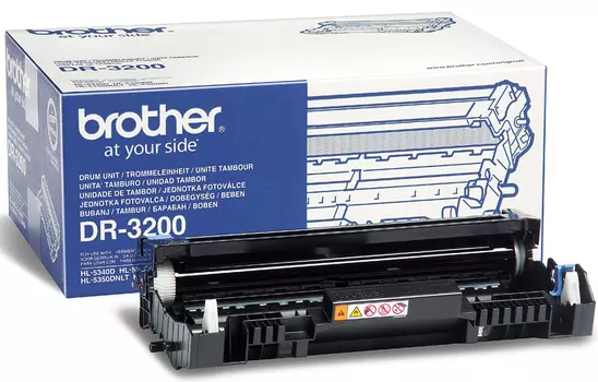 Драм-картридж (фотобарабан) Brother DR-3200, 25000, оригинальный, для HL-5350DN, HL-5370DW, HL-5380DN, MFC-8880DN, MFC-8370DN, MFC-8380DN, MFC-8890DW, HL-5340DL, HL-5340D