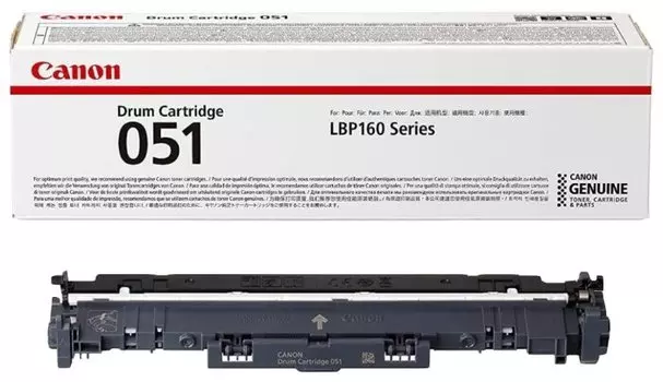 Драм-картридж (фотобарабан) Canon 051/2170C001, черный, 23000 страниц, оригинальный, для LBP162dw