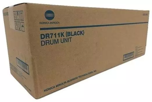 Драм-картридж (фотобарабан) Konica Minolta DR-711K/A2X20RD, черный, 300000 страниц, оригинальный для bizhub 654/C654/C754