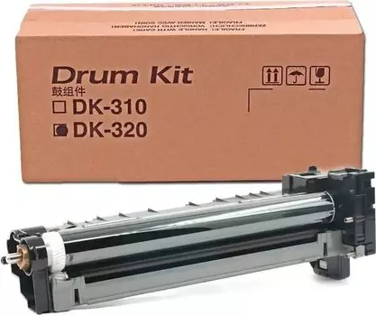 Драм-картридж (фотобарабан) Kyocera DK-320/DK-320, черный, 300000 страниц, оригинальный для FS-2020/2040/3140/3540/3640/3920/4020