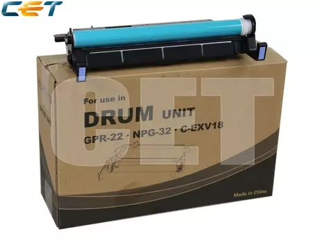 Драм-картридж (фотобарабан) лазерный CET CET5818U (GPR-22, NPG-32, C-EXV18/0388B001AA/0388B002AA/0388B003AA), 25000 страниц, совместимый, для Canon iR1018/ iR1019if/ iR1020/ iR1022if/ iR1023if/ iR1024if/ iR1025if