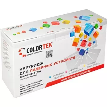 Драм-картридж (фотобарабан) лазерный Colortek СТ-KX-FA84A (KX-FA84A), совместимый, для Panasonic