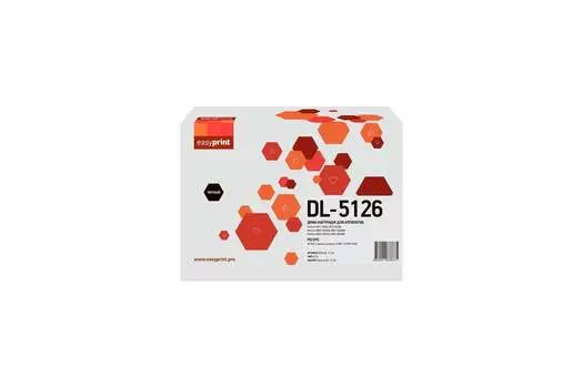 Драм-картридж (фотобарабан) лазерный EasyPrint (DL-5126), черный, 30000 страниц, совместимый, для Pantum BP5106DN/BP5106DW (DPM-DL-5126)