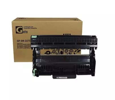 Драм-картридж (фотобарабан) лазерный GalaPrint GP-DR-2275 (DR-2275), черный, 12000 страниц, совместимый, для Brother DCP-7060 /DCP-7060DR /DCP-7065 /DCP-7065DNR /DCP-7070 /DCP-7070DWR /FAX-2845 /FAX-2845R /FAX-2940 /FAX-2940R /HL-2240 /HL-2240DR /HL-2250 /HL-2250DNR /MFC-7360 /MFC-7360NR /MFC-7860 /MFC-7860DWR /DCP-7057 /HL-2132 /HL-2200 /HL-2230 /HL-2270, с чипом