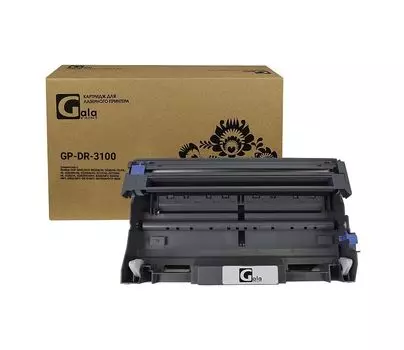 Драм-картридж (фотобарабан) лазерный GalaPrint GP-DR-3100 (DR-3100), черный, 25000 страниц, совместимый для Brother DCP-8065/DCP-865DN/HL-5240/HL-5240L/HL-5250DN/HL-5250DN/HL-5270/HL-5270DN/HL-5280/HL-5280DW/MFC-8460/MFC-8460N/MFC-8860/MFC-8870/MFC-8870DW/DCP-8060 (GP_DR-3100_Drum)
