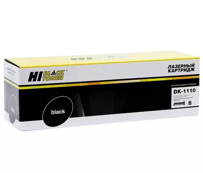 Драм-картридж (фотобарабан) лазерный Hi-Black (DK-1110/302M293010), черный, 100000 страниц, совместимый для Kyocera FS-1020/1040/1120/1025/1060/1060DN/1125 (HB-DK-1110)