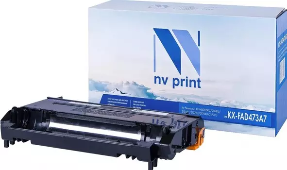 Драм-картридж (фотобарабан) лазерный NV Print NV-KXFAD473A7 (KX-FAD473A7), 10000 страниц, совместимый, для Panasonic KX-MB2110RU/2117RU/2130RU/2137RU/2170RU/2177RU