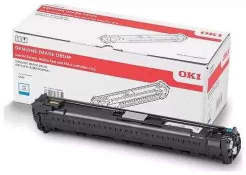 Драм-картридж (фотобарабан) OKI 09006132, голубой, 50000 страниц, оригинальный для C650dn