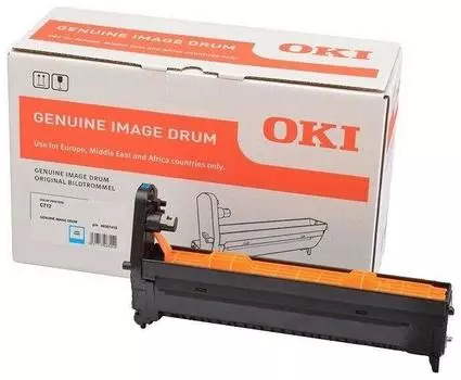Драм-картридж (фотобарабан) OKI 46507415, голубой, 30000 страниц, оригинальный для C712