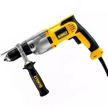 Дрель DeWALT DWD524KS, сетевая, 1100Вт, 40 Н·м, 3500 об/мин, ударная, быстрозажимной патрон, кейс, 2.8кг (DWD524KS-QS)