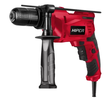 Дрель Hiper HID800B, сетевая, 800Вт, 3000 об/мин, ударная, быстрозажимной патрон