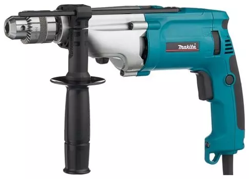 Дрель Makita HP2070F, сетевая, 1.01 кВт, 2900 об/мин, ударная, кейс, 2.4 кг