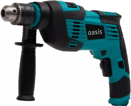Дрель OASIS DU-100, сетевая, 1 кВт, 3300 об/мин, ударная, 2 кг (1432252)