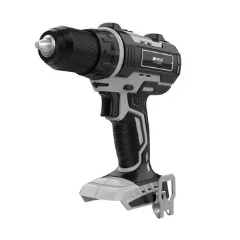 Дрель-шуруповерт Hiper HCD18BL, аккумуляторный, 60 Н·м, 1800 об/мин, 18V, Li-Ion, быстрозажимной патрон поставляется без аккумуляторов и зарядного устройства