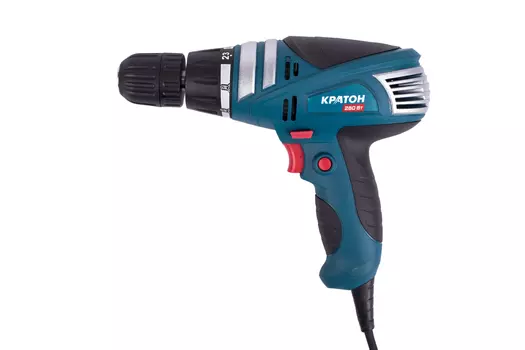 Дрель-шуруповерт КРАТОН ESDD-280/24, сетевой, 280Вт, 750 об/мин, быстрозажимной патрон, 1.6кг (3 02 01 029)